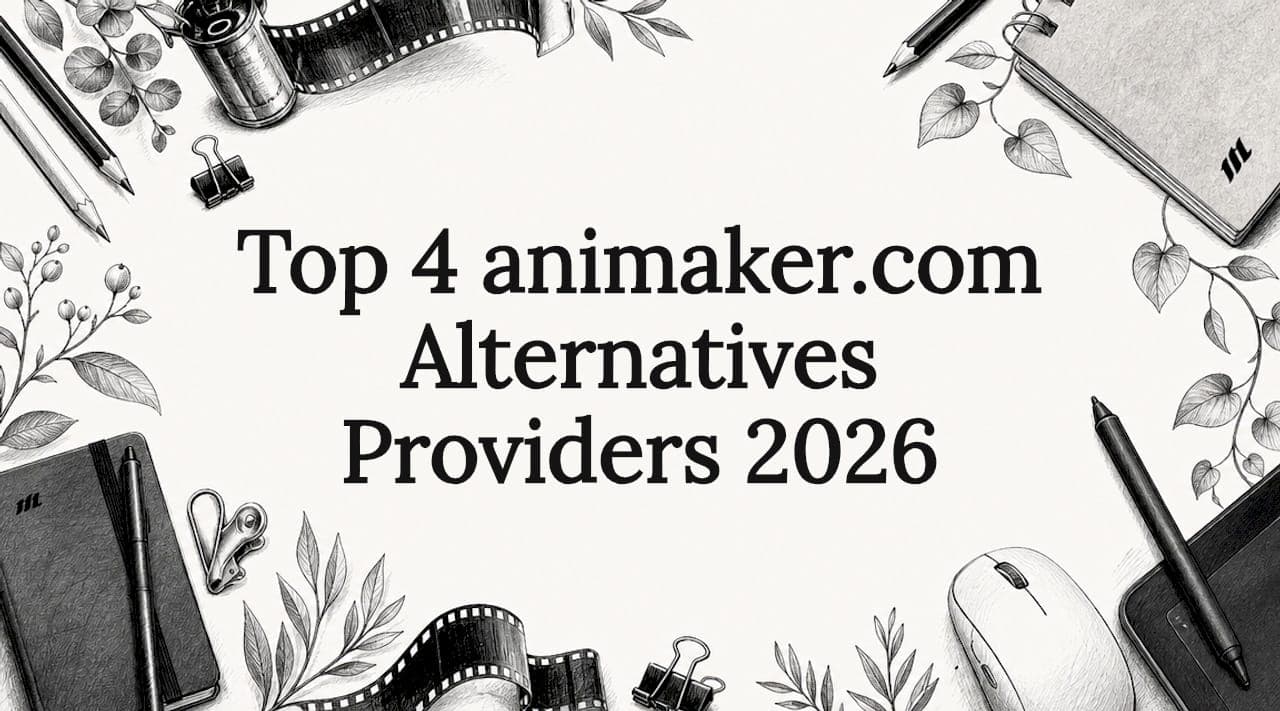 Top 4 animaker.com Alternatives Providers 2026