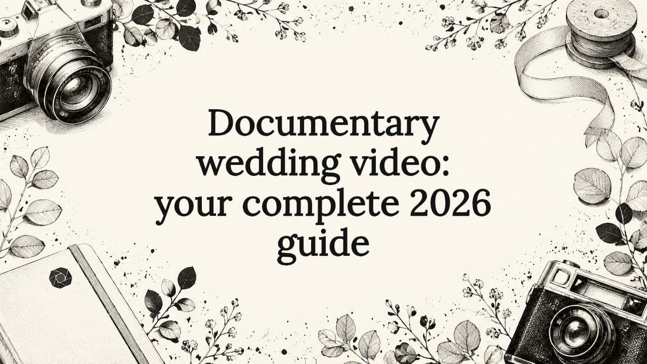 Documentary wedding video: your complete 2026 guide